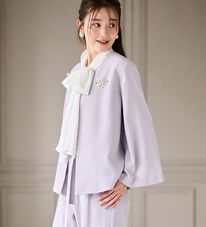 RANAN（ラナン）の「【２点セット】防しわ！洗える！ケープライクジャケットセットアップ（パンツスーツ）」