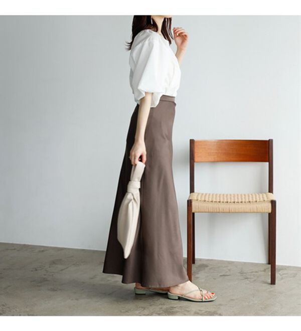 GeeRA（ジーラ）の「パフスリーブギャザーブラウス（ブラウス）」｜詳細画像