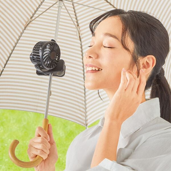 「充電式ミニクリップファン（扇風機・サーキュレーター）」｜詳細画像