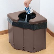 「ポータブルコーナートイレ（防災グッズ・防犯グッズ）」