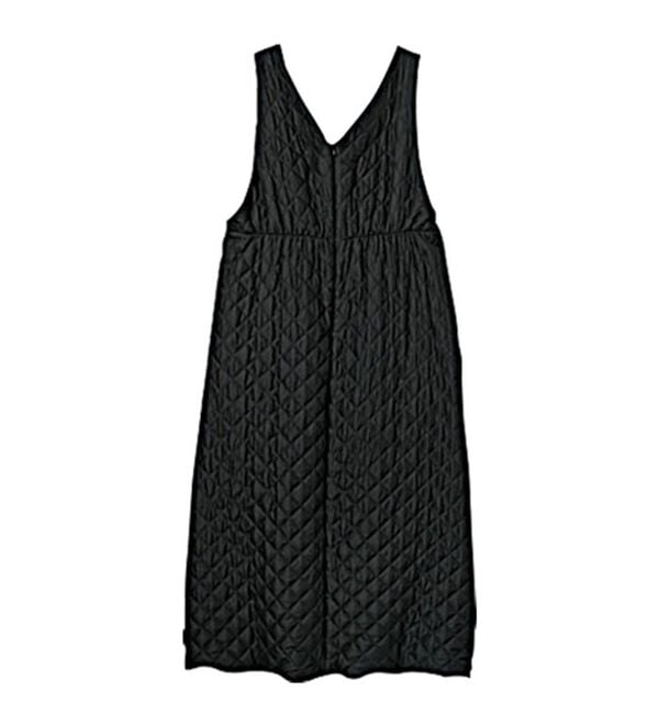 RANAN（ラナン）の「キルティングＶネックジャンパースカート（ジャンパースカート）」｜詳細画像