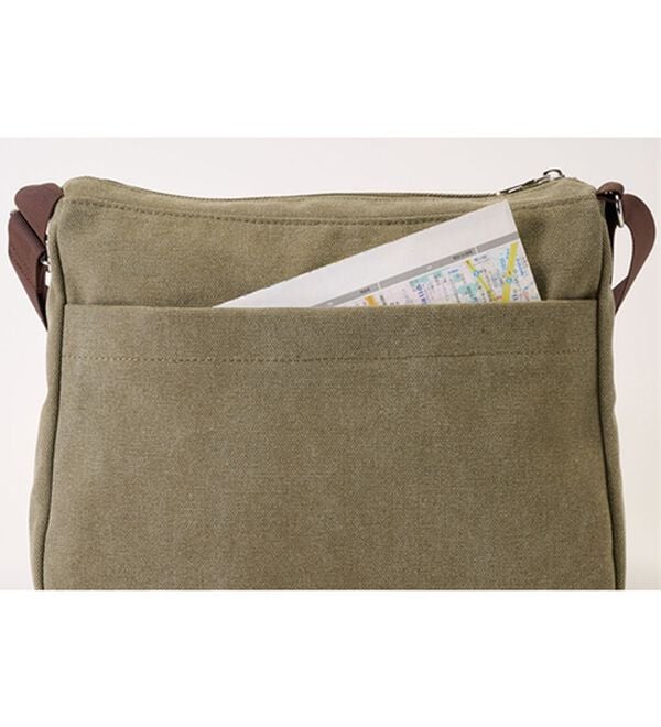 「＜ハッシュパピー＞大人に似合う帆布ショルダー（メンズショルダーバッグ）」｜詳細画像