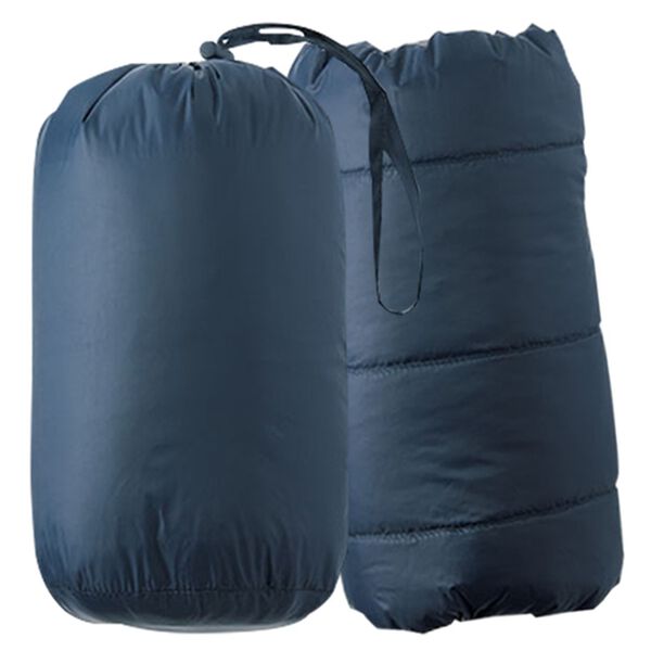 BELLUNA（ベルーナ）の「軽量ダウン配色スタンドジャケット（ポーチ付）（ダウンコート・ジャケット・ベスト）」｜詳細画像