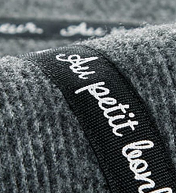 BELLUNA（ベルーナ）の「ロゴテープデザインニット切替チュニック（チュニック）」｜詳細画像