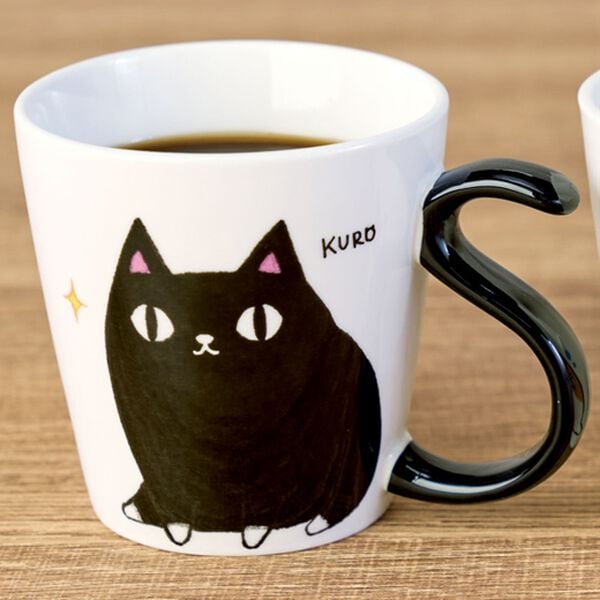 「猫兄弟しっぽマグ（その他キッチン用品）」｜クロ