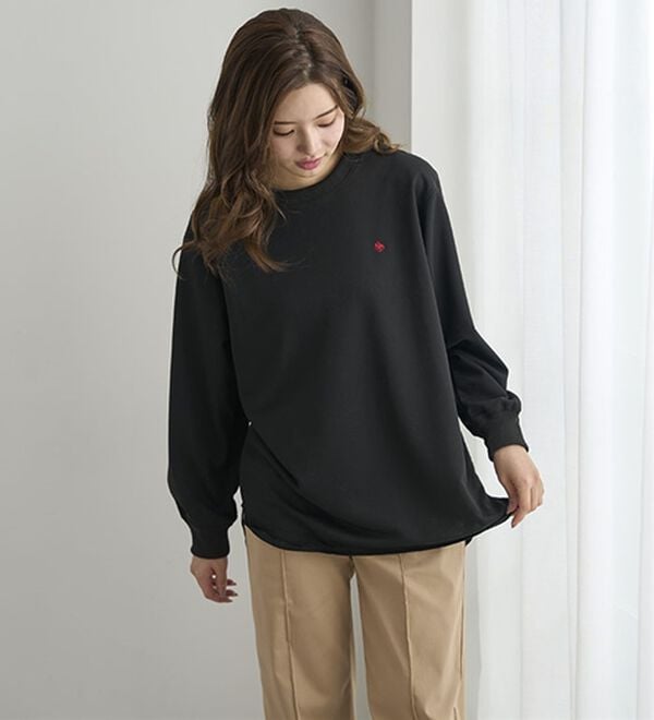 BELLUNA（ベルーナ）の「【ＰＯＬＯ　ＢＣＳ】ミニ裏毛素材デザイントップス（カットソー）」｜詳細画像