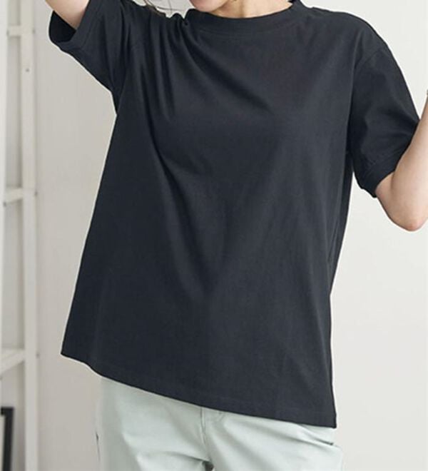 BELLUNA（ベルーナ）の「ヒンヤリ！綿１００％大人顔サマ見えＴシャツ（Tシャツ）」｜詳細画像