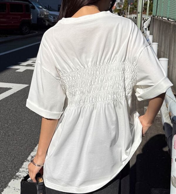 RANAN（ラナン）の「マルチファンクション　シャーリングプリントT（Tシャツ）」｜詳細画像