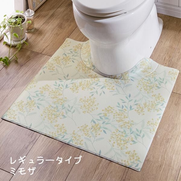iellio（イエリオ）の「すき間にピタッ！ふけるＰＶＣトイレマット（トイレマット）」｜詳細画像