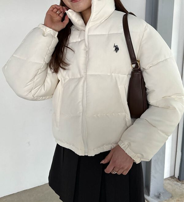 RANAN（ラナン）の「＜U.S.POLO ASSN.＞中綿ショートブルゾン（ブルゾン）」｜詳細画像