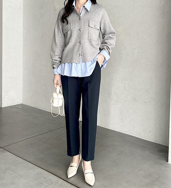 GeeRA（ジーラ）の「美脚きれい魅せ！テーパードパンツ（フルレングスパンツ）」｜詳細画像