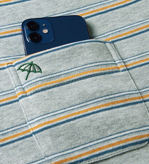 「【２着組】＜アーノルド　パーマー＞華やかボーダー暖かパジャマ（メンズルームウェア）」｜詳細画像