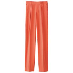 BELLUNA（ベルーナ）の「抗菌ストレッチテーパードパンツ（フルレングスパンツ）」｜テラコッタ