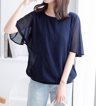 alotta（アロッタ）の「インナー付きドルマンブラウス（ブラウス）」