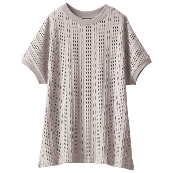 BELLUNA（ベルーナ）の「アイレットレースデザインプルオーバー（カットソー）」｜詳細画像