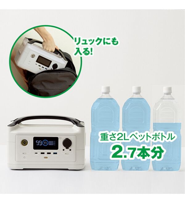 「ポータブル電源　エコフローリバープラス（テレビ・オーディオ・カメラ機器）」｜詳細画像