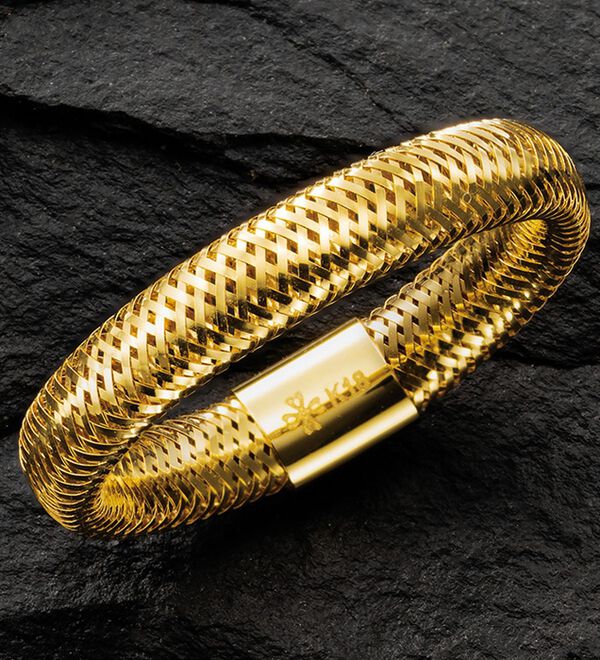 ルフラン（ルフラン）の「１８金メッシュフリーサイズリング（リング）」｜詳細画像