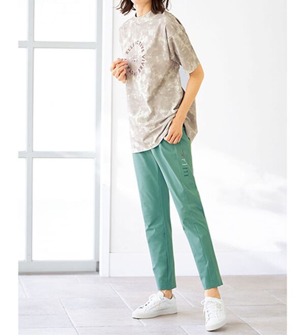 BELLUNA（ベルーナ）の「＜ＥＬＬＥ　Ａｃｔｉｖｅ＞吸汗速乾ジョガーパンツ（その他パンツ）」｜詳細画像