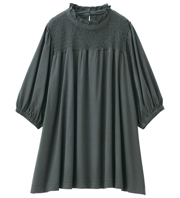 RANAN（ラナン）の「シャーリングパフスリーブチュニック（チュニック）」｜詳細画像