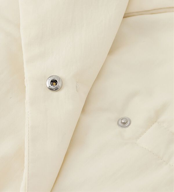 RANAN（ラナン）の「テーラードカラー中わたジャケット（ハーフコート）」｜詳細画像