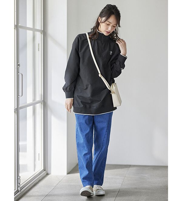 BELLUNA（ベルーナ）の「＜ｕｍｂｒｏ＞ハーフジッププルオーバー（カットソー）」｜詳細画像