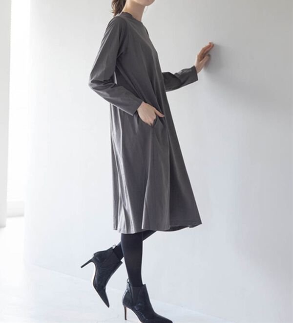 RANAN（ラナン）の「【選べる２丈】＜ＢＣ＞ポケット付マキシワンピース（その他ワンピース）」｜詳細画像