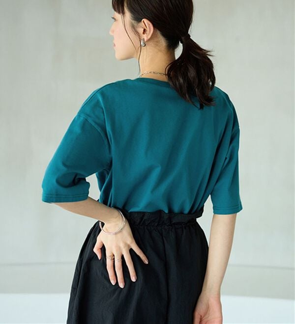 BELLUNA（ベルーナ）の「ヒンヤリ！綿１００％大人顔サマ見えＴシャツ（Tシャツ）」｜詳細画像