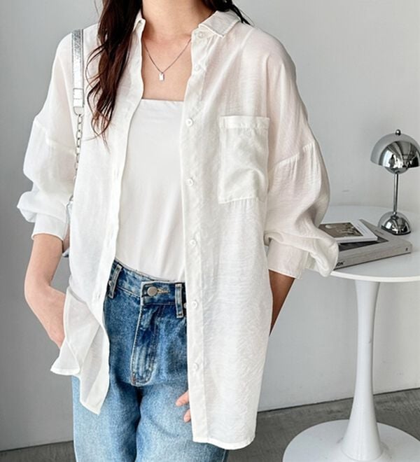 GeeRA（ジーラ）の「アソート柄オーバーサイズシャツ（シャツ）」｜詳細画像