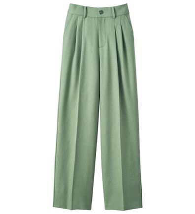 ルフラン（ルフラン）の「こ綺麗でこなれたウールライクパンツ（フルレングスパンツ）」