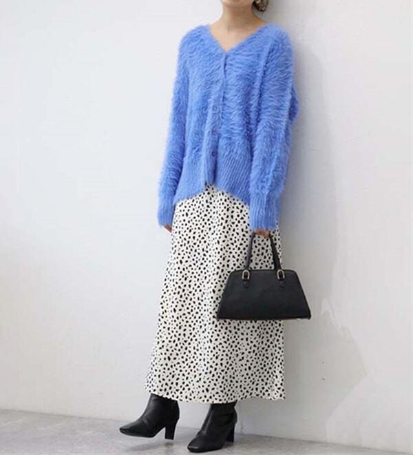 Pierrot（ピエロ）の「シャギーニットカーディガン（ニットカーディガン）」｜詳細画像