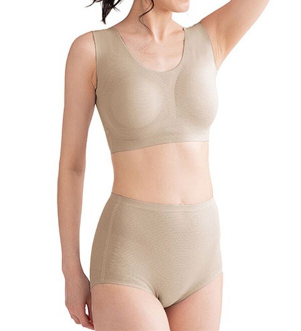 LAVIENNE（ラヴィエンヌ）の「綿混メッシュのＳｕ－ｐｉｔａ（スーピタ）ブラ・ショーツ（別売）（ブラジャー）」｜詳細画像