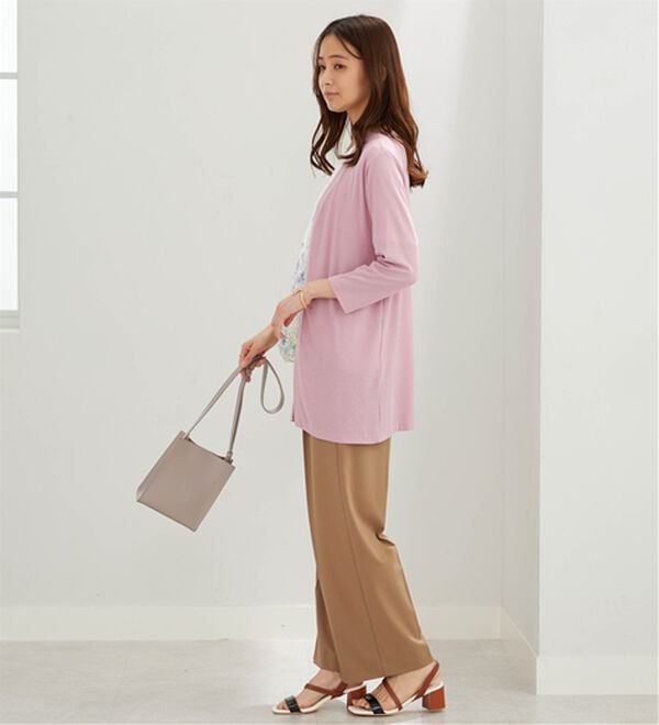 BELLUNA（ベルーナ）の「彩り花柄レースカーディガンアンサンブル（アンサンブル）」｜詳細画像