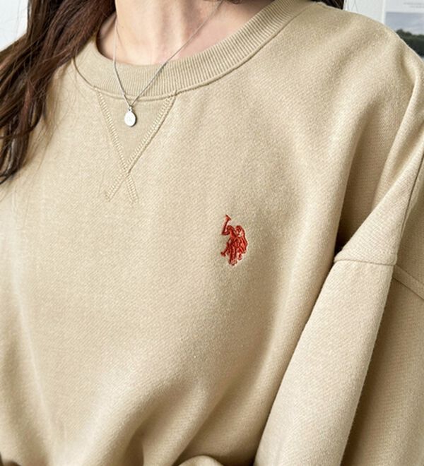 GeeRA（ジーラ）の「【Ｕ．Ｓ．ＰＯＬＯ　ＡＳＳＮ】ショートスウェット（トレーナー・スウェット）」｜詳細画像