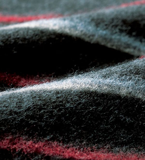 「＜カルビア＞柄違いが嬉しい裏起毛ポロシャツ（メンズシャツ）」｜詳細画像