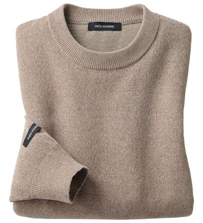 「＜イネド　オム＞もっちりモールセーター（メンズニット・セーター）」