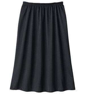 LAVIENNE（ラヴィエンヌ）の「お役立ちサラッとペチコート（肌着・インナーウェア）」｜ブラック