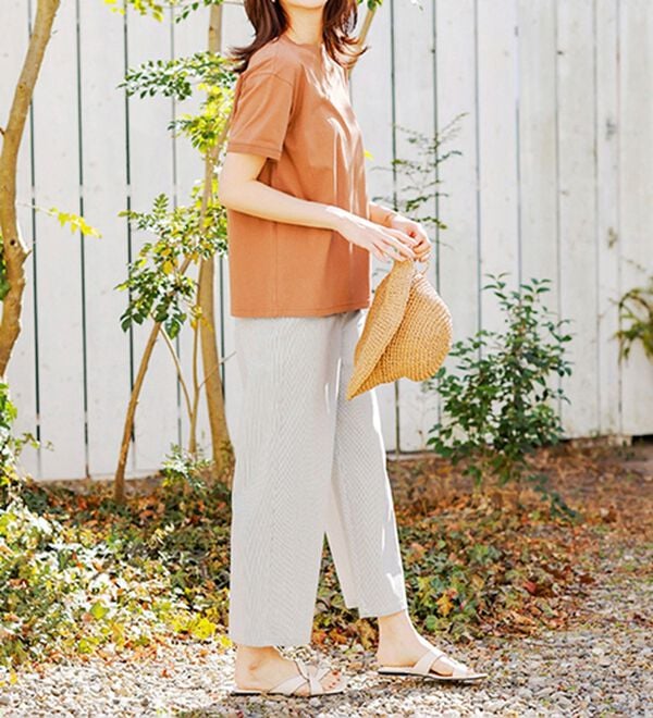 ヒメヒナ シャツ ヒンヤリ！綿100％大人顔サマ見えTシャツ - ベルーナ【公式】