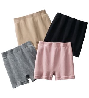 LAVIENNE（ラヴィエンヌ）の「【４色組】成型１分丈ショーツ（ショーツ）」｜4色組