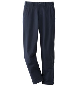 「＜ルコックスポルティフ＞ウエストアジャスター付き保温ダイヤロングパンツ（メンズスラックス）」｜ネイビー