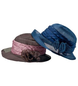 BELLUNA（ベルーナ）の「シルク製髪ふんわりクロッシェ（帽子）」｜詳細画像