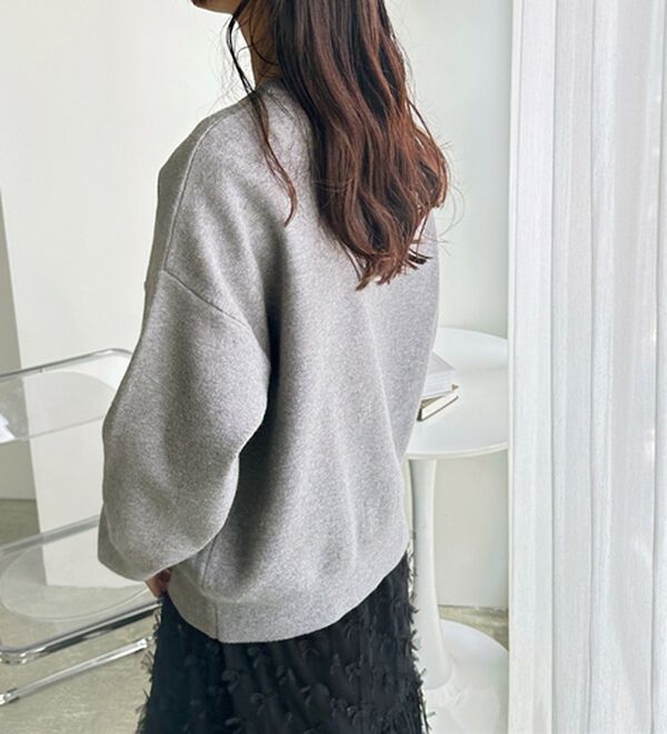 GeeRA（ジーラ）の「チェーン刺しゅうニットプルオーバー（ニット・セーター）」｜詳細画像