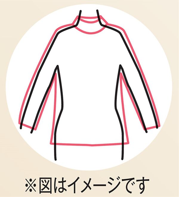 ルフラン（ルフラン）の「重ね着にぴったり！ミセスの為のリブニット（ニット・セーター）」｜詳細画像