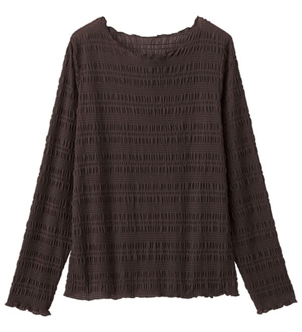 RANAN（ラナン）の「シャーリングプルオーバー（カットソー）」｜詳細画像