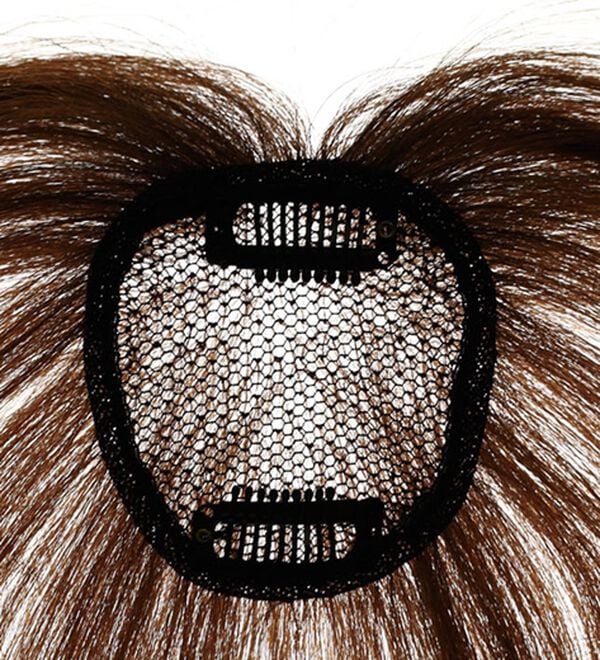 「人毛１００％ハンドメイド軽やかヘアピース（ウィッグ・ヘアピース・エクステ）」｜詳細画像