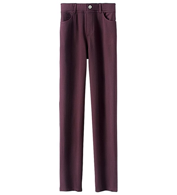 BELLUNA（ベルーナ）の「新触感！マシュマロみたいななめらかストレッチパンツ（フルレングスパンツ）」｜詳細画像