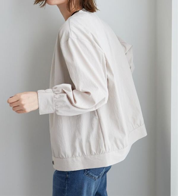 BELLUNA（ベルーナ）の「ビンテージ調ボタンデザインブルゾン（その他ジャケット）」｜詳細画像