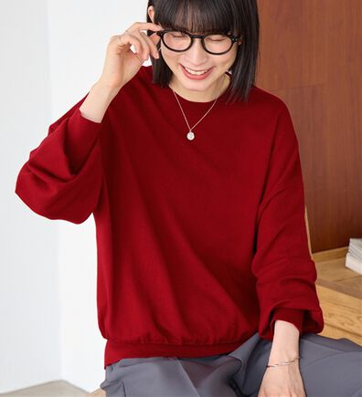 ニット・セーターレディースファッション(レッド)通販