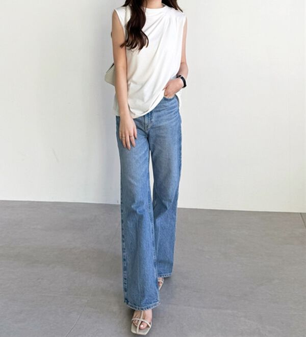 GeeRA（ジーラ）の「ドレープデザイントップス（カットソー）」｜詳細画像