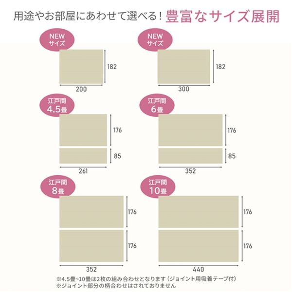 iellio（イエリオ）の「多機能クッションフロアシート＜簡単ロール式・フローリング調・防水・はっ水・日本製・抗菌・防カビ・防炎＞（カーペット）」｜詳細画像