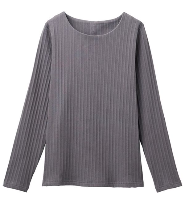 RANAN（ラナン）の「バックパール調釦リブカットソープルオーバー（カットソー）」｜詳細画像